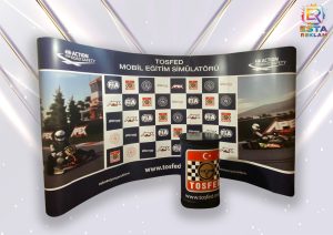 İstanbul Oval Örümcek Stand Hizmeti | ESTA Reklam 2 Esta Oval 3x5 1