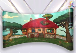 İstanbul Oval Örümcek Stand Hizmeti | ESTA Reklam 3 Esta Oval 3x7 1