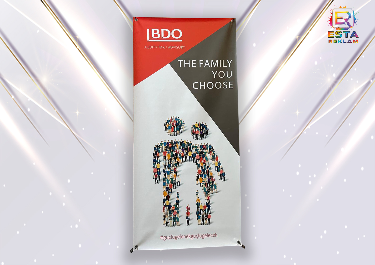 Esta X Banner 80x180 cm Esta X Banner 80x180 cm